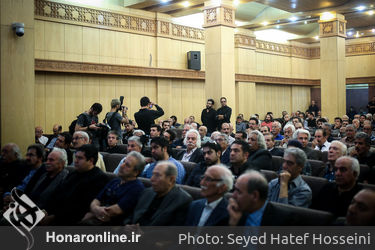 مراسم یادبود "عزت الله انتظامی" در مسجد جامع شهرک غرب