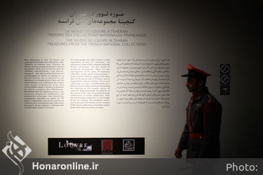 تور ویژه بازدید خبرنگاران از نمایشگاه "موزه لوور در تهران"