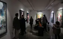 نمایشگاه نقاشی علیرضا آسانلو در گالری شیرین