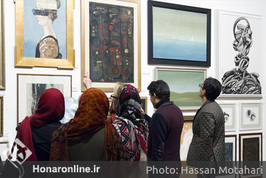  دهمین دوره فروش بزرگ آثار تجسمی "هفت نگاه" در فرهنگسرای نیاوران