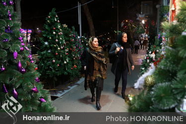 تهران در انتظار سال نو میلادی