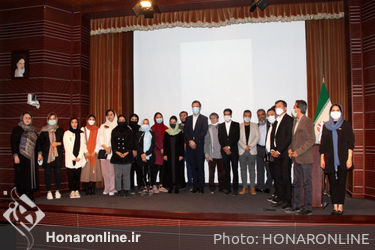 اختتامیه دومین سالانه هنرهای تجسمی ساتین در موسسه صبا