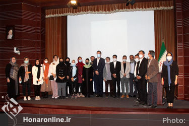 اختتامیه دومین سالانه هنرهای تجسمی ساتین در موسسه صبا