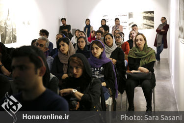 نشست مارسین بیالاس، مهرداد ختایی، مهدی درویشی در گالری شیرین