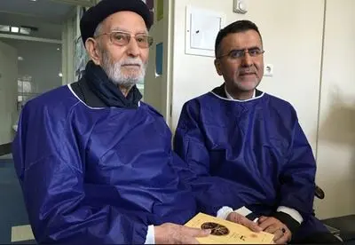 ایوبی و استاد موحد به ملاقات کیارستمی رفتند 