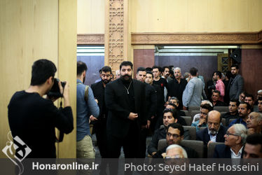 مراسم ختم زنده‌یاد بهنام صفوی در مسجد جامع شهرک غرب