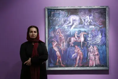 حاشیه‌هایی که جای متن را می‌گیرند / روایت ترانه صادقیان از نمایشگاه "حاشیه" در گالری ویستا