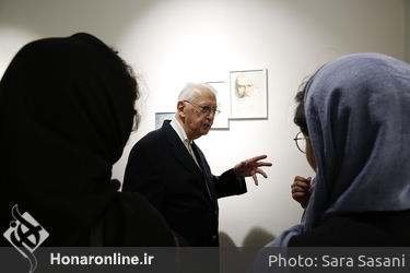 نمایشگاه آثار جهانگیر درویش در گالری فرمانفرما