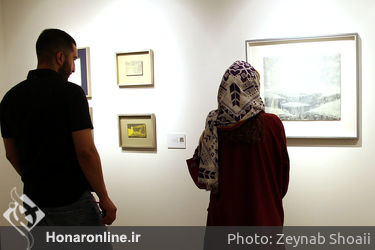 نمایشگاه گروهی در گالری زیر زمین دستان