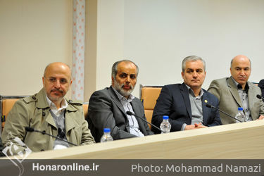 آیین تکریم علی مرادخانی و معارفه سید مجتبی حسینی به عنوان معاون امور هنری وزارت فرهنگ و ارشاد اسلامی