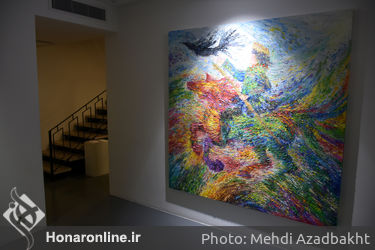 نمایشگاه نقاشی روشنک امین‌الهی در گالری اعتماد