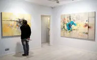 نمایشگاه نقاشی های «عبدالحمید پازکی» با عنوان «لایه های پنهان» در گالری ساربان
