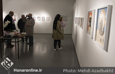 نمایشگاه آثار فردریک لگلیز در گالری طراحان آزاد