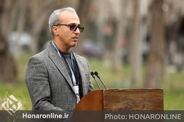 کاشت نهال توسط هنرمندان در فرهنگسرای نیاوران