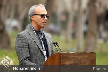 کاشت نهال توسط هنرمندان در فرهنگسرای نیاوران