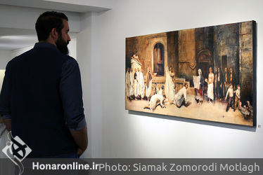 نمایشگاه آثار عظیم مرکبات‌چی در گالری مژده