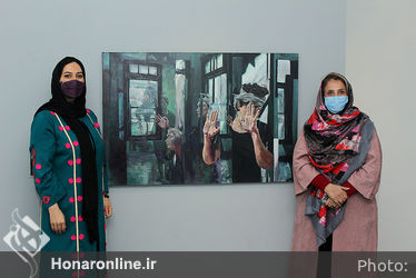 نمایشگاه نقاشی فاطمه ابراهیمی در گالری ویستا