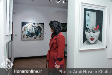 نمایشگاه گروهی با عنوان «چتری از جنس باران» در گالری سرزمین هنر