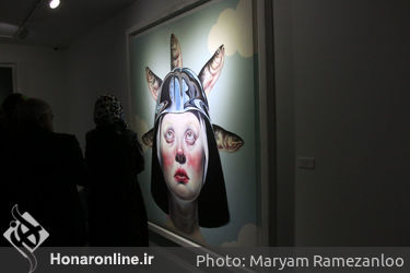 نمایشگاه نقاشی آفرین ساجدی در گالری اعتماد
