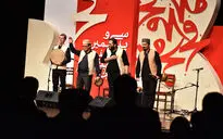 اجرای گروه کادوس در سی و پنجمین جشنواره موسیقی فجر