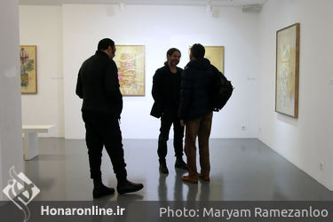 نمایشگاه آثار رکسانا منوچهری در گالری اعتماد