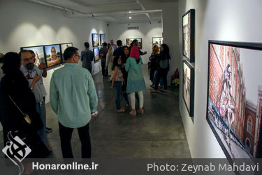 نمایشگاه تصویرسازی امین طلاچیان و فرزین نیک روش در گالری شیرین
