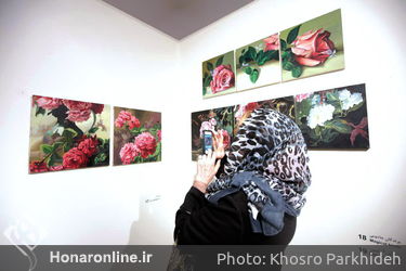 افتتاحیه نمایشگاه آثار مرضیه فخر در گالری نگار 14 