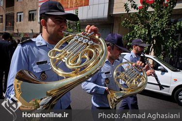 تشییع پیکر یدالله صمدی 