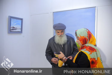 نمایشگاه نقاشی انفرادی سعید امدادیان با عنوان "رنگ و طبیعت" در گالری نگاه