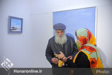 نمایشگاه نقاشی انفرادی سعید امدادیان با عنوان "رنگ و طبیعت" در گالری نگاه