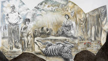 Atefeh Namavar Art on View at  Inja Gallery