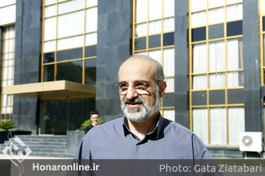 مراسم تشییع زنده‌یاد ناصر فرهودی در تالار وحدت