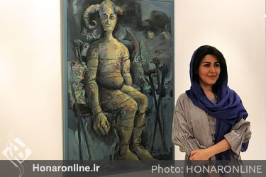 نمایشگاه آثار رابعه نیوشا در گالری هفت‌ثمر