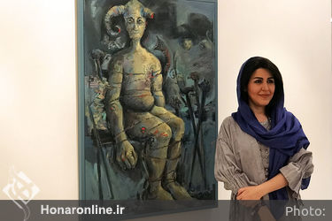 نمایشگاه آثار رابعه نیوشا در گالری هفت‌ثمر