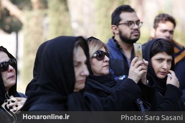 تشییع پیکر عبدالکریم مهرافشان آهنگساز پیشکسوت از تالار وحدت