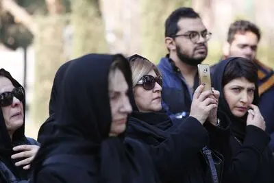 تشییع پیکر عبدالکریم مهرافشان آهنگساز پیشکسوت از تالار وحدت