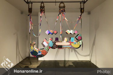 نمایشگاه آثار هما دلورای در گالری ۰۰۹۸۲۱