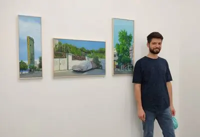 نقاشی‌هایی از نگاه عابر پیاده / روایت امین معظمی از نمایشگاه "خیابان‌های تهران" در گالری اُ 