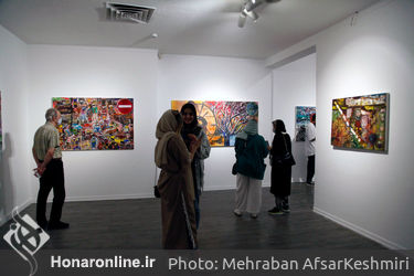 نمایشگاه انفرادی نقاشی‌های مسعود کیمیایی در گالری آریانا