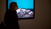 Ghasem Hajizadeh painting exhibition at Shahrivar Gallery