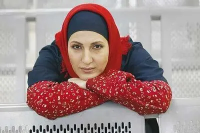 فاطمه گودرزی با ظاهر یک پیرمرد / عکس