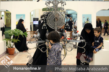نمایشگاه آثار هنری در نمایشگاه قرآن کریم
