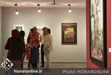 نمایشگاه گروهی هنرمندان جوان شیرازی در گالری لاله