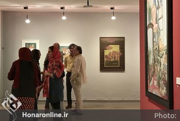 نمایشگاه گروهی هنرمندان جوان شیرازی در گالری لاله