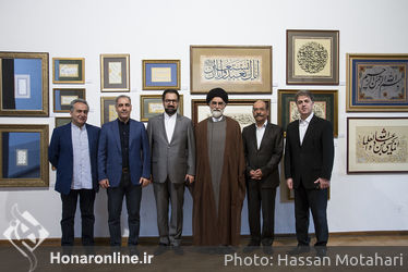 مراسم گشایش نمایشگاه "کیمیای مهر"
