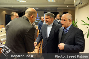 دیدار مدیران معاونت امور هنری با وزیر ارشاد