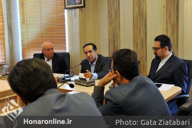 جلسه معاونت امور هنری با دستیار ارشد وزیر ارشاد 