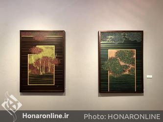 نمایشگاه گروهی هنرمندان جوان شیرازی در گالری لاله