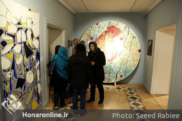 نمایشگاه نقاشی های علیرضا مجابی در خانه هنرمندان