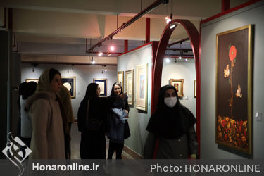 مراسم افتتاحیه یازدهمین دوسالانه ملی نگارگری ایران 